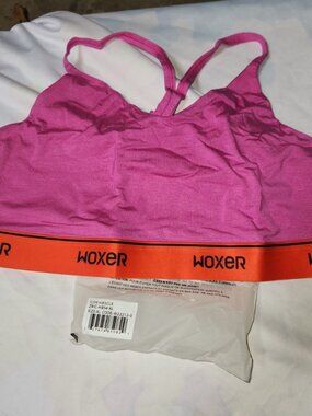 Brand New Rare Woxer Baller Sports Bralette  Hibscus XL